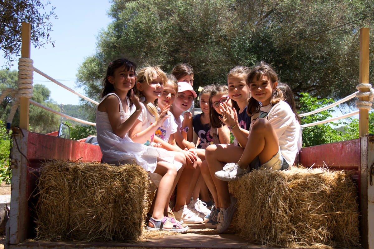 5 Una visita a la granja fomenta el espíritu de grupo