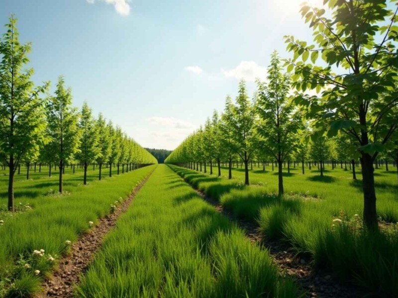 Agroforst Feld